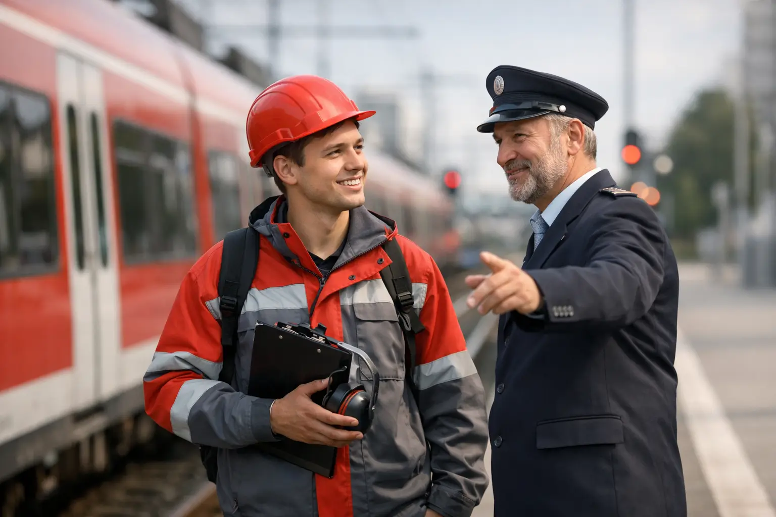 Bahn Ausbildung für einen sicheren Einstieg