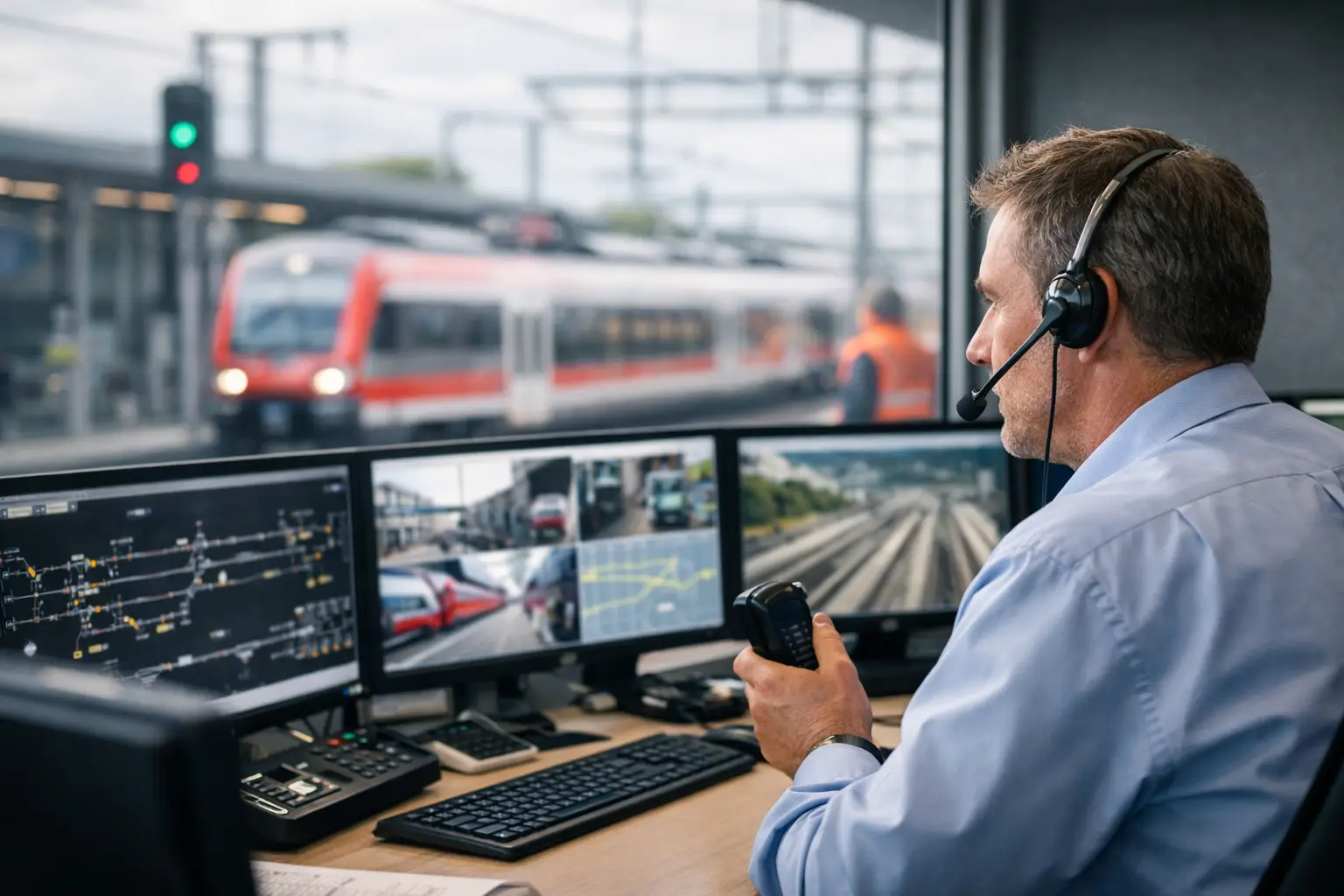 Bahn Disponent Aufgaben im sicheren Betrieb