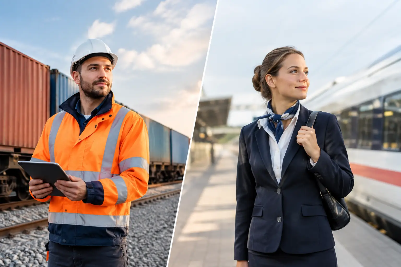 Güterverkehr oder Personenverkehr: Karriere wählen